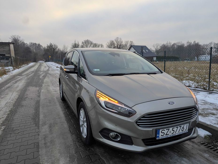 S-MAX 2017 Titanium 1.5 Ecoboost - 1-szy wł. , hak, komplet opon!