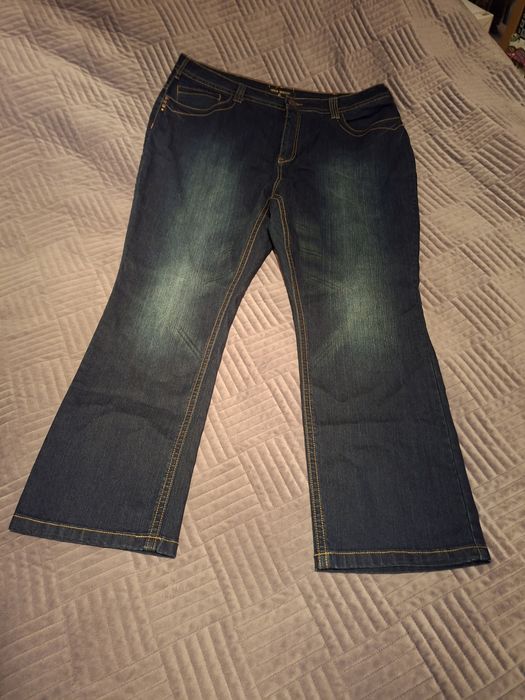 Nowe spodnie damskie jeansowe Zizzi r. 52