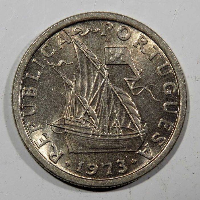 Moedas Republica - 2$50 1970 71 72 73 - NOVAS DE ROLO - Só 2,5€ cada