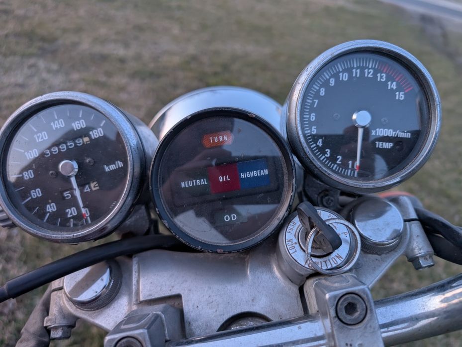 Kawasaki ZL 400 motocykl motor