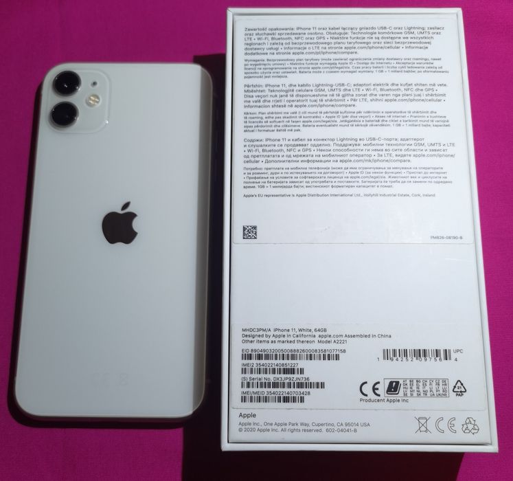 Apple iPhone 11 ホワイト 箱付き iPhone11 128G ホワイト 箱付き