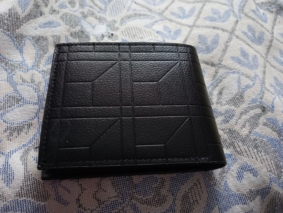 Cienki portfel męski czarny