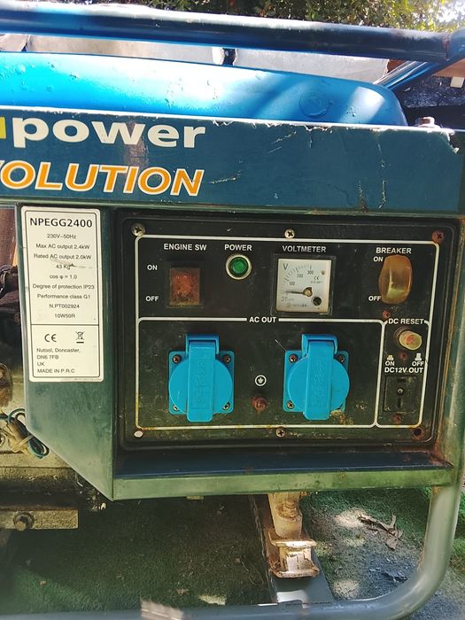 Gerador a Gasolina Nupower Evolution NPEGG2400 – 2400W