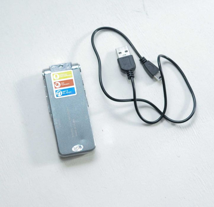 ‼️Диктофон MP3 плеєр 8ГБ Компактний Акумуляторний