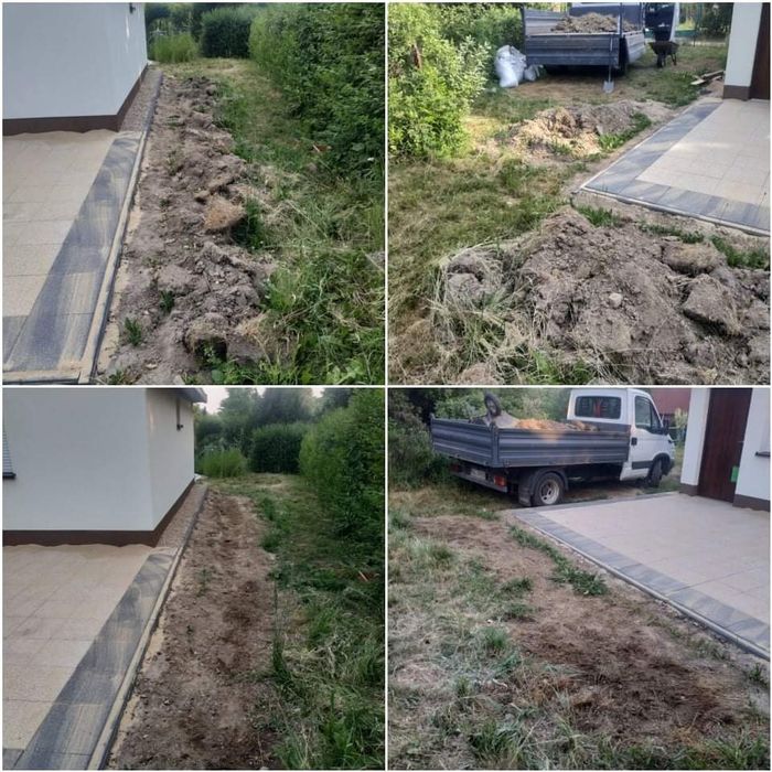 Wywóz gruzu, rozbiórka ścian