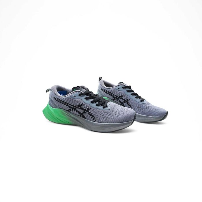Чоловічі кросівки ASICS Novablast 3 сірі з зеленим