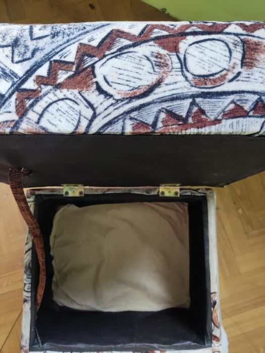 Pufa podnóżek krzesełko miękka pufa fotelik