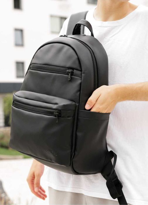 Качественный городской рюкзак ZARD LKT. Цвет: черный.