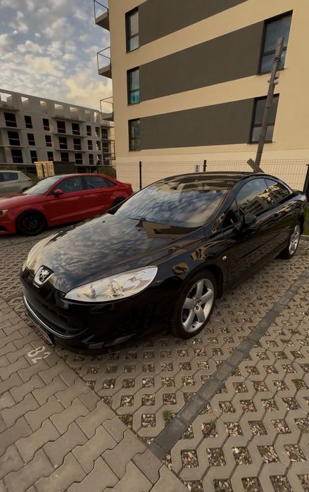 Peugeot 407 Peugeot 407 V6 2.7 HDi 204 KM | Automat | 2007 | Bordowe skóry