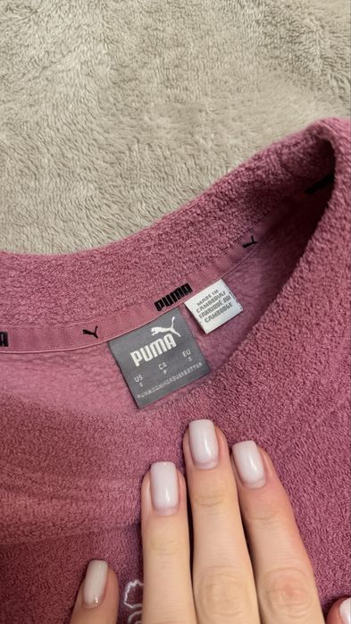 Теплый свитшот puma