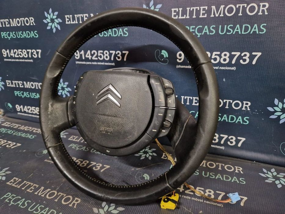 Volante pele usado CITROEN C4 MULTIFUNÇÕES AIRBAG