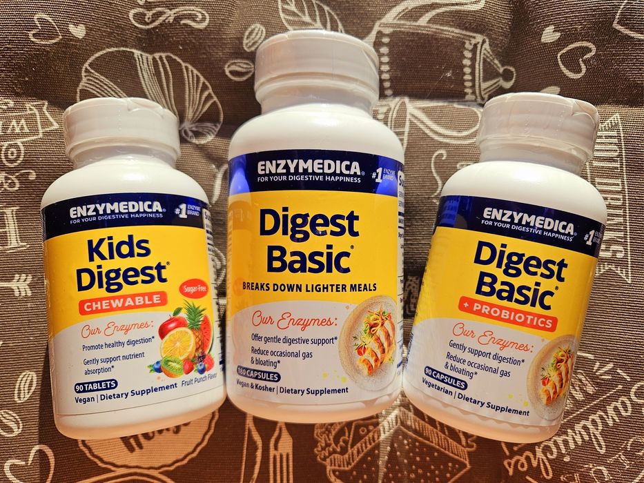 -50%  Enzymedica Digest Basic ферменты ензими травлення пробіотик kids дітей
