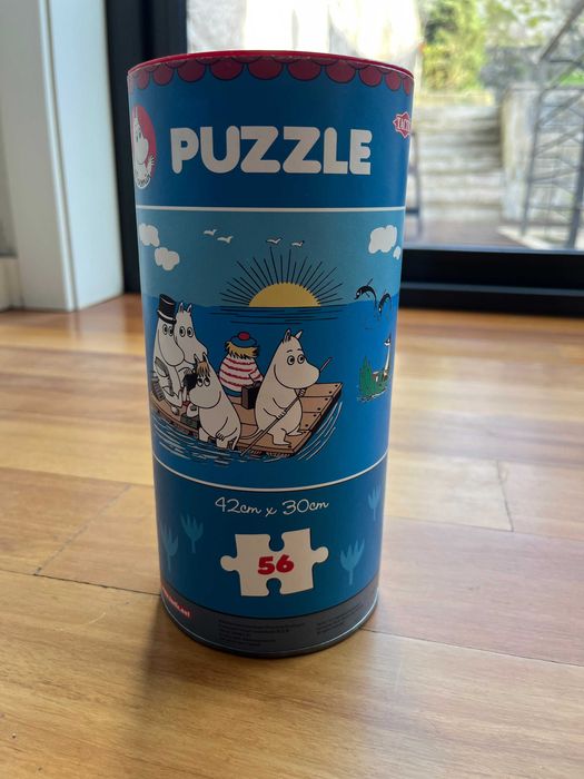 Puzzle Moomin 56 peças 42cm x 30cm
