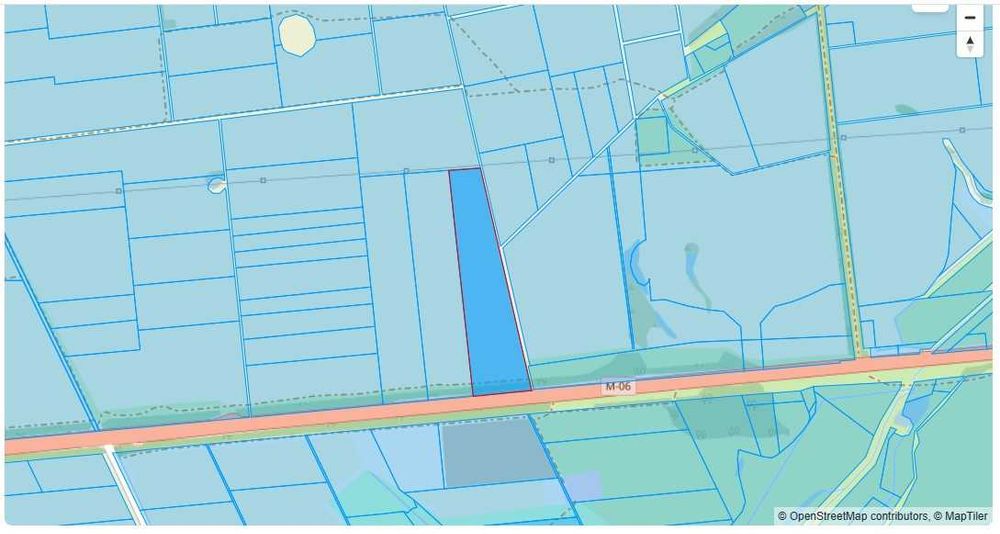 Фасадна ділянка 16га Житомирська трасса в районі Київ Експо Плаза