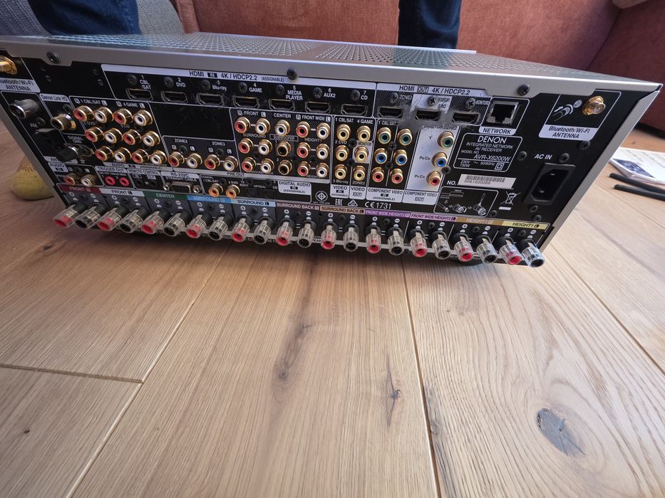 Denon AVR-X6200W | Made in Japan | Flagowy 9.2 | Pilot + Mikrofon