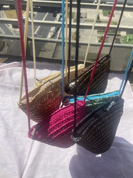 Bolsa nova a estrear de palha (varias cores)