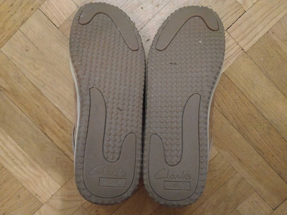 Полуботинки мужские нубук CLARKS Active air 43 размер