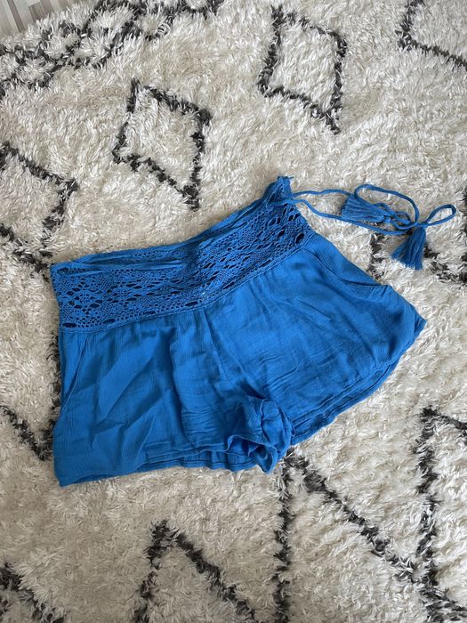 Krótkie letnie spodenki Calzedonia niebieskie S/36