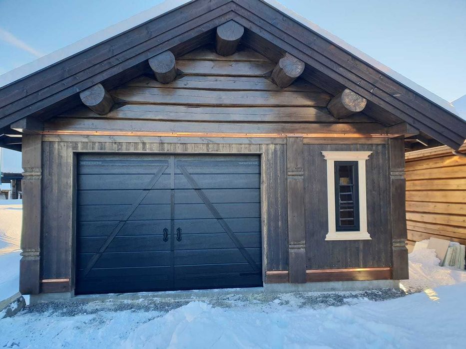 Brama garażowa segmentowa RETRO