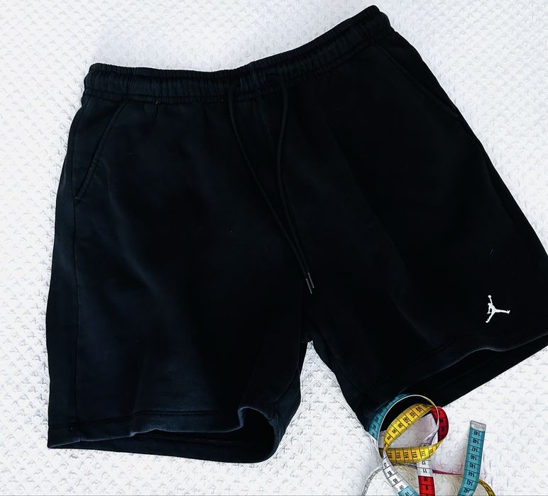 Spodenki szorty Jordan amerykanskie czarne meskie duze