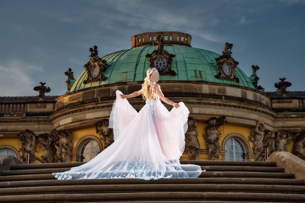 Suknia ślubna "Anette" projektantki Patrycji Kujawy