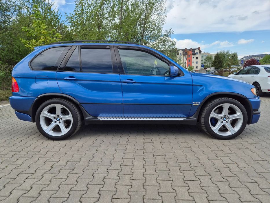 BMW X5 BMW X5 4.6is 347 KM Estorilblau 2001 bardzo zadbany egzemplarz