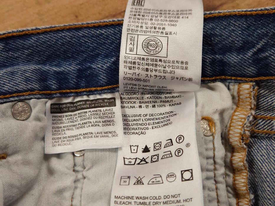 LEVI'S 501 Spodenki Jeans Damskie r. 27