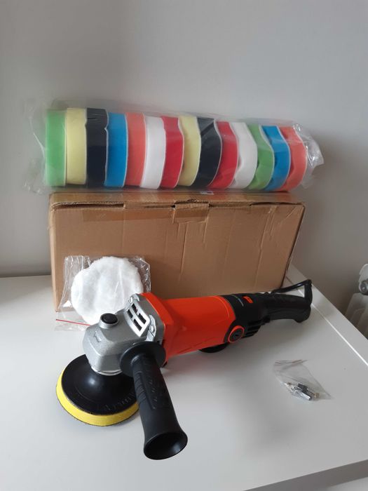Polidora Carro 1200w / 6 Velocidades / 8000rpm / 14 Esponjas (NOVO)