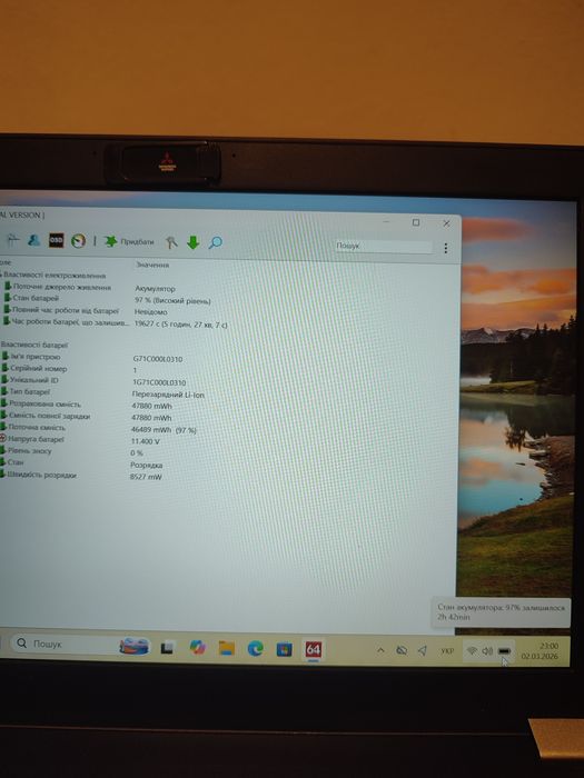 Продам сенсорний ноутбук toshiba tecra x40-e