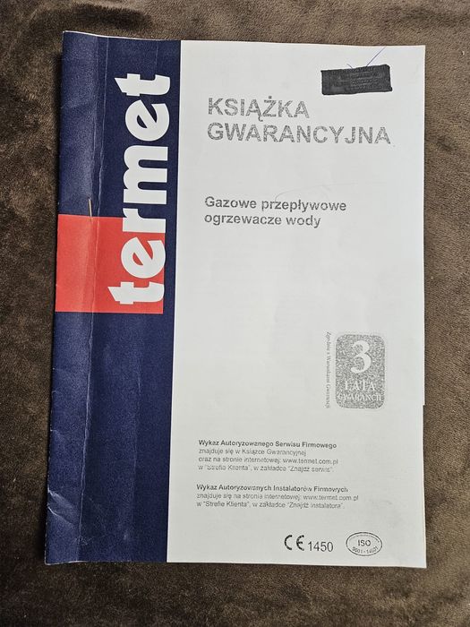 Piecyk gazowy termet