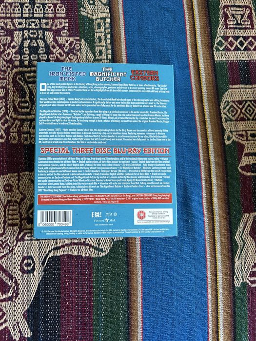 Filmy Blu-ray Three Films with Sammo Hung Eureka Video