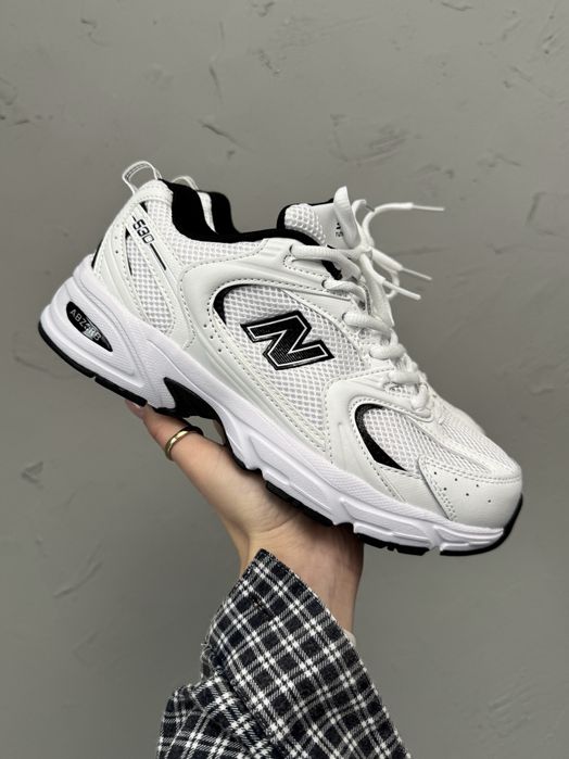 Кросівки Кроссовки New Balance 530 Black White Белый Білий Кросовки демісезон