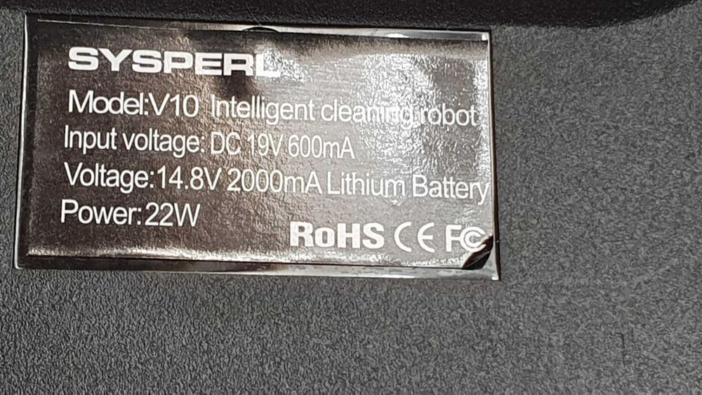 OPORTUNIDADE ! Aspirador Robot Inteligente Sysperl V10 ( EM CAIXA )