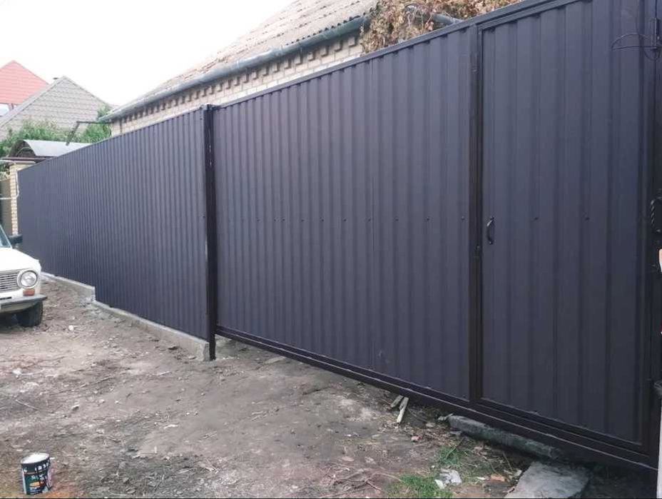 Ворота (Распашные и Откатные - с Автоматикой и без). Калитки, Заборы