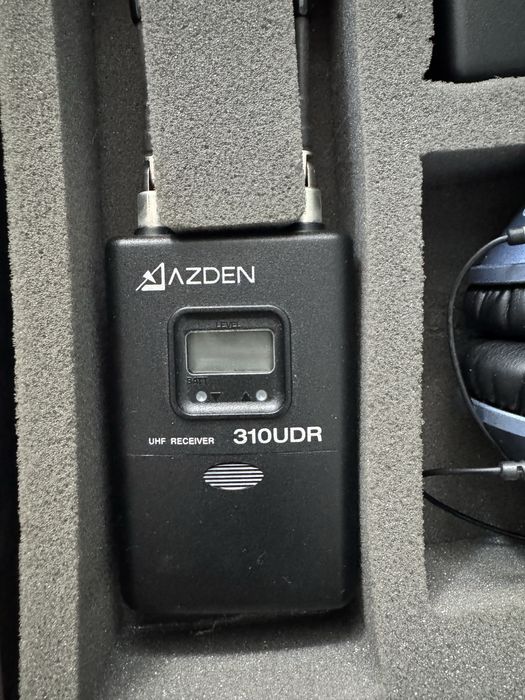 Zoom h4n pro, Azden 310 udr, мікрофон Rode, навушники Bose