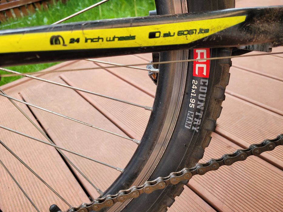 Rower Romet Rambler 24cal, był zrobiony Serwis techniczny