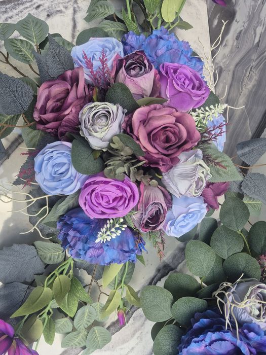 Komplet wiązanek nagrobnych