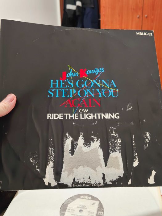 Edição rara green vinil
JOHN KONGOS He's Gonna Step On You Again LP