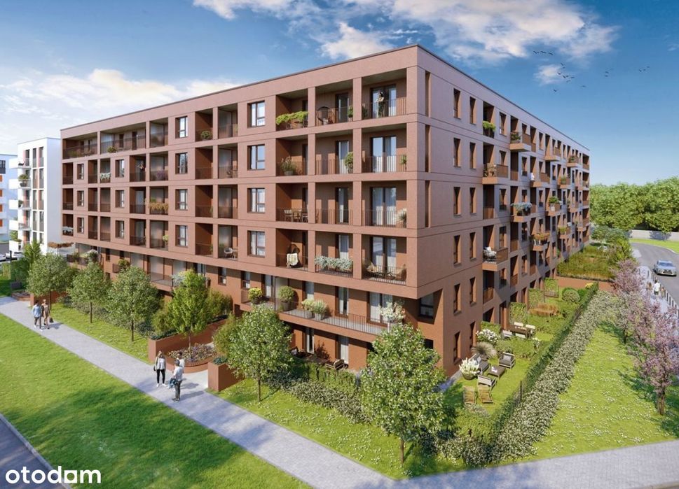 2-pokojowe mieszkanie 37m2 + balkon Bezpośrednio
