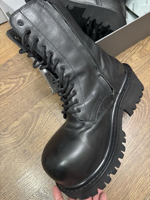 Balenciaga Stomper Boots Шкіряні
