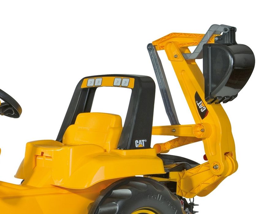 Rolly Toys 813001 Traktor Rolly Junior Cat z łyżką i przyczepą