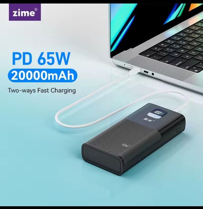 павербанк zime 65 w 20000mah