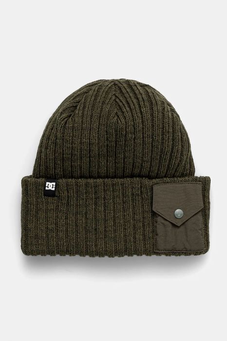 Крута шапка олива DC з накладными кишенями