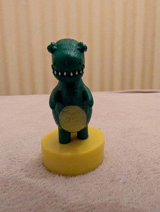 Тиранозавр Tyrek Lidl Lidlozaury динозавр печатка жовта