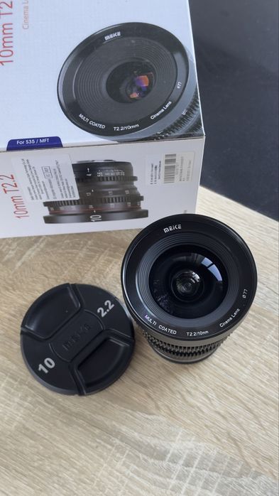 Lente 10mm de cinema Meike T2.2