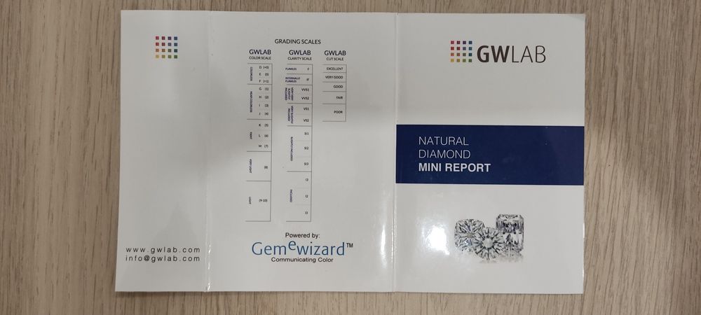 Diamante (Natural) - 0.62 ct - Redondo - E - I1 com Certificado