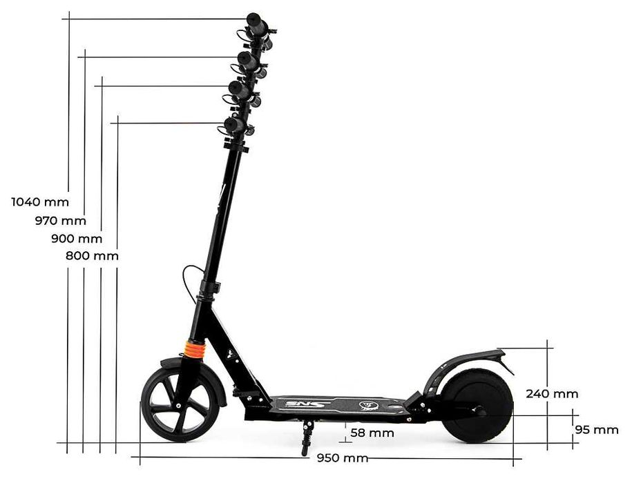 ХИТ ПРОДАЖ‼️ Детский Подростковый Электросамокат SNS Junior 8 дюймов!