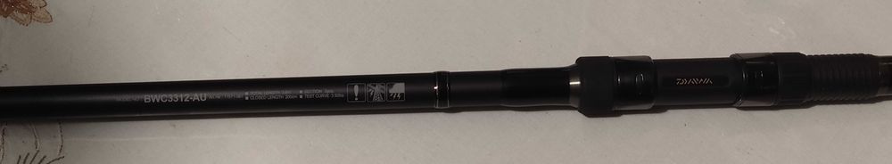 Карповик Daiwa (Black&Widow) 3.90м  Тест 3.5 lbs