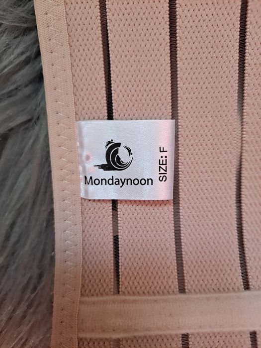 Pas mocno wyszczuplający, poporodowy na rzep