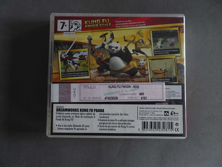 Jogo Nintendo DS - Kung Fu Panda